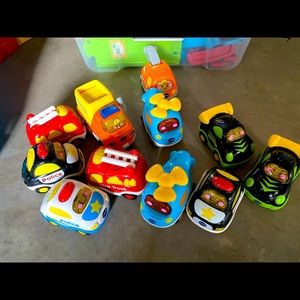 V Tech Smart Cars and tracks/centers